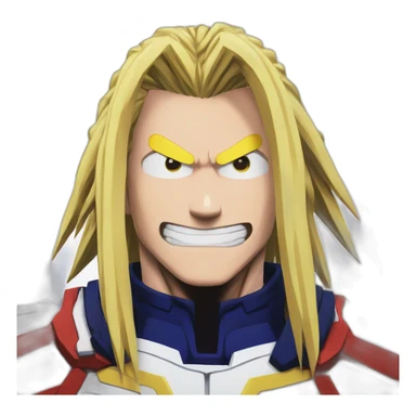 my hero academia all might sticker