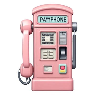 pastel london payphone sticker