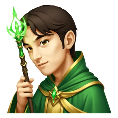 Verdant Wizard sticker