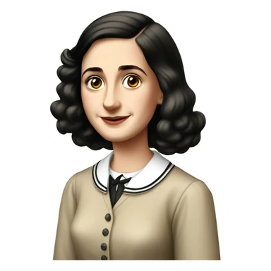 anne frank and her dairy sticker