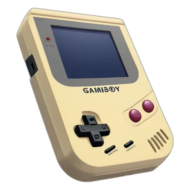 retro console Nintendo gameboy sticker