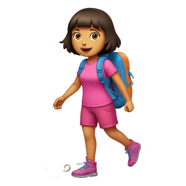 Dora the explorer  sticker