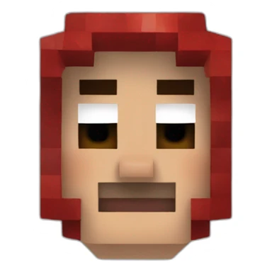 redstone frome minecraft sticker