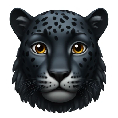 Black jaguar sticker