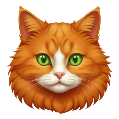 Gato naranja  sticker