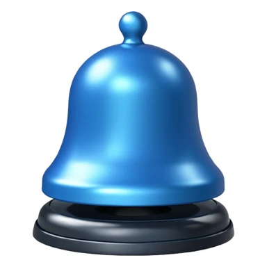 blue notfication bell sticker