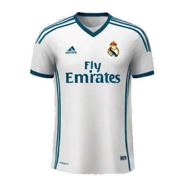  A Real Madrid jersey sticker