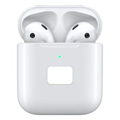 wired airpods sticker