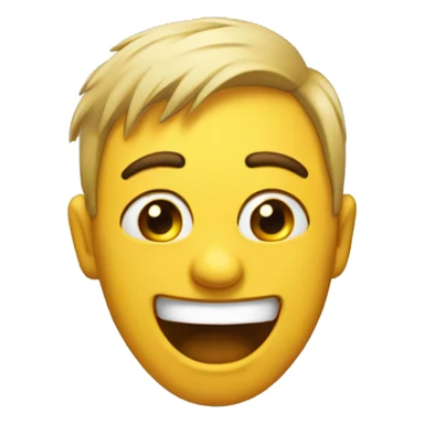 Laughing loud but eyes crying sticker