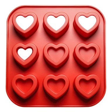 Silicone cake mold sticker