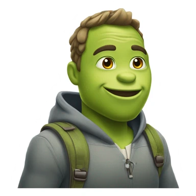 Sherk go to school sticker