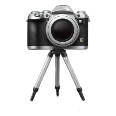 the the back side of the camera is on legs sticker