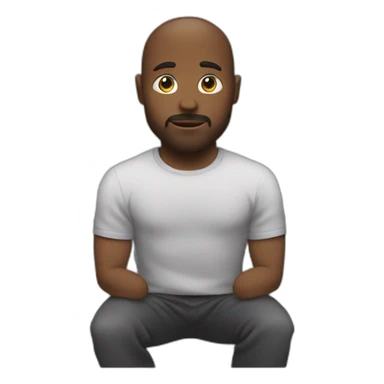 date with squat sticker