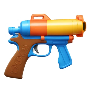 Shooting watergun  sticker