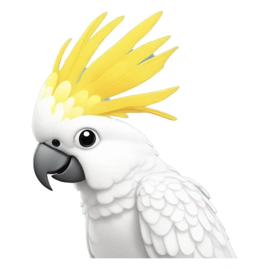 a cockatoo sticker