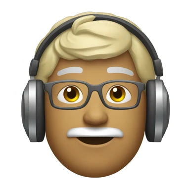 Général listen music  sticker