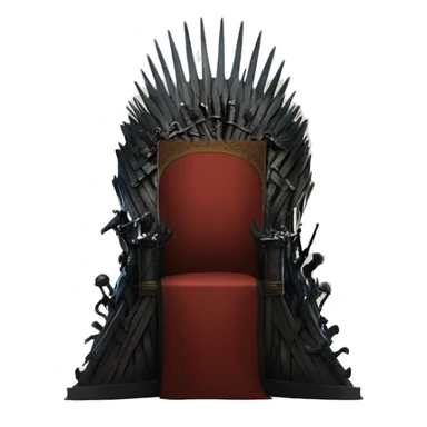The Game of Thrones throne sticker