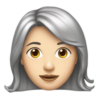 une madeleine seule de profil sticker