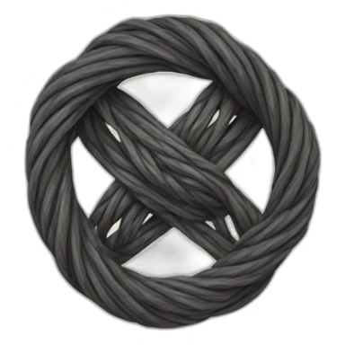 Ramones in a knot sticker