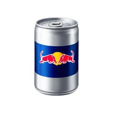A redbull can  sticker