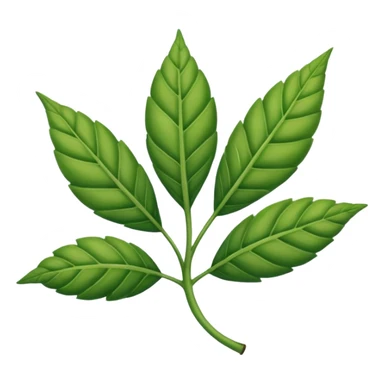 Hoja de mariguana sticker