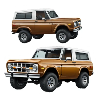 Ford Bronco 4 door sticker