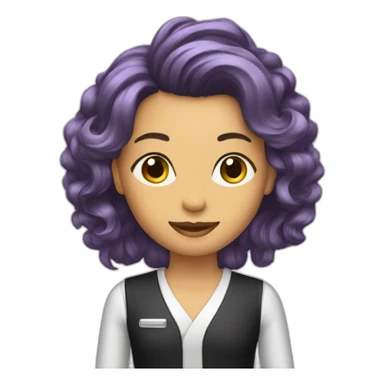 hair-stylist sticker