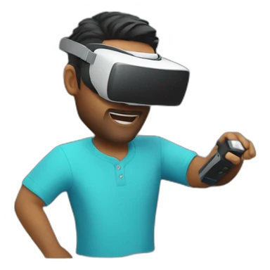 ed sherran playing VR sticker