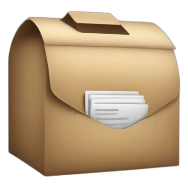 Secrétaire qui tape un courrier sticker