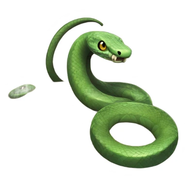 Sneaky snake sticker
