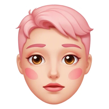 Extreme blushed sticker