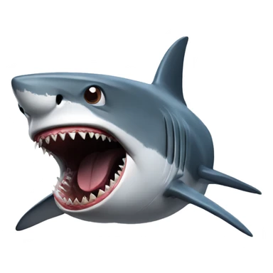 Shark attack  sticker