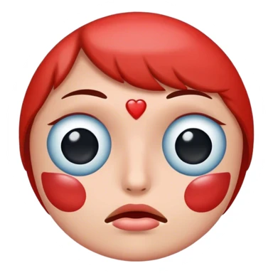 face with herpes sticker