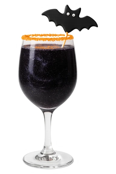 halloween drink, sparkly and trendy, remove background sticker