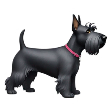 scottish-terrier-dog-walking sticker