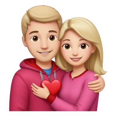 valentines day cuople sticker