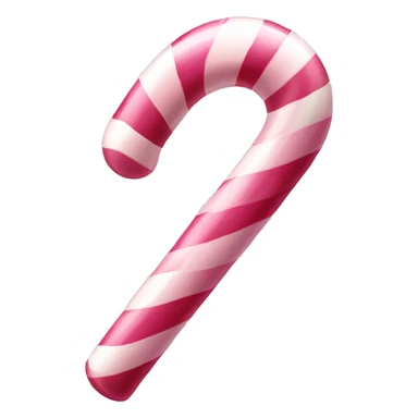 pale pink candy cane sticker