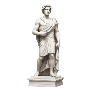 A Greek statue sticker