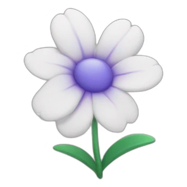 flower going on a trip  sticker