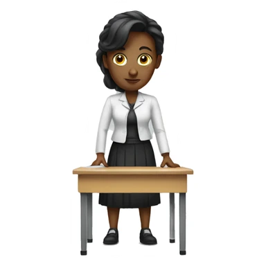 strict teacher sticker
