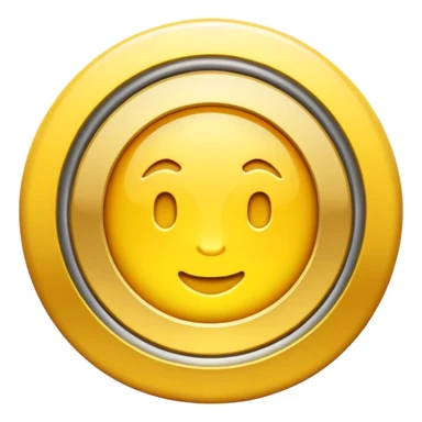 100% icon in glowing yellow sticker