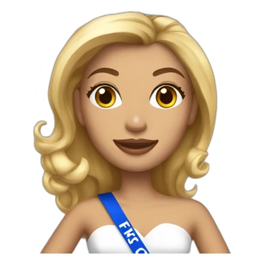 Miss France sticker