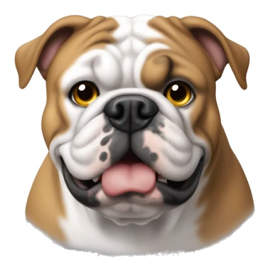 english bulldog protection sticker