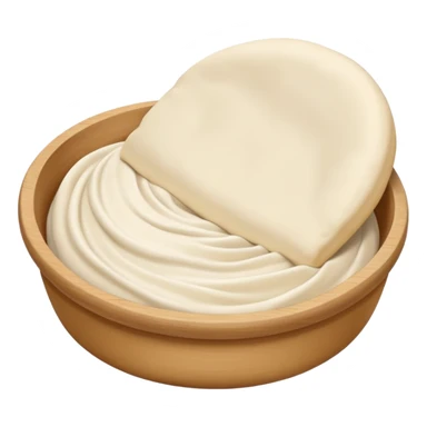 flour dough  sticker