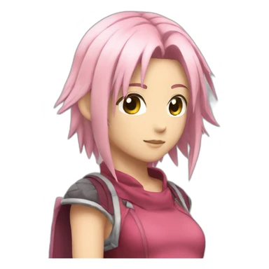 Sakura haruno full body sticker