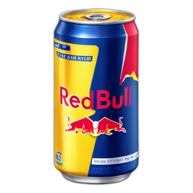 Energy drink redbull sticker