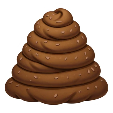 Disgusting poop sticker
