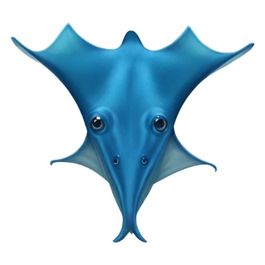 blue stingray sticker