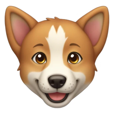 Siba inu smile sticker