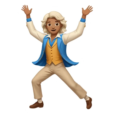 NEWTON DANCING  sticker